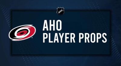 Sebastian Aho Player Prop Bets for the Hurricanes vs. Golden Knights Game - November 11