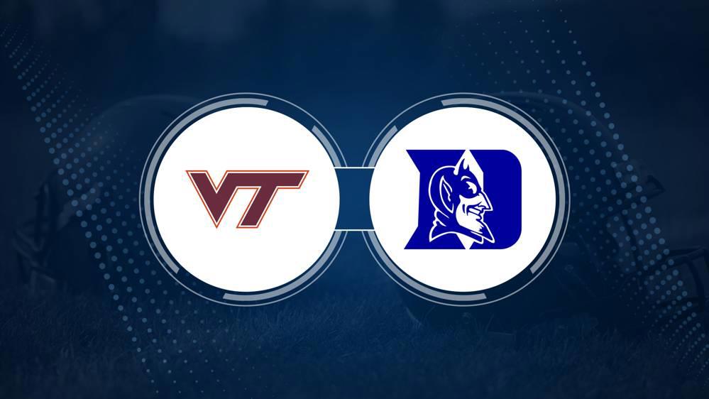 Virginia Tech vs. Duke: Odds, spread, and over/under - Nov. 23