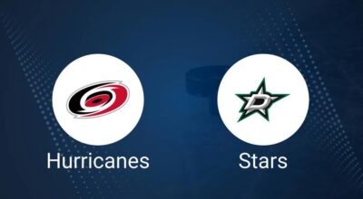 Where to Watch Carolina Hurricanes vs. Dallas Stars on TV or Streaming Live - November 25