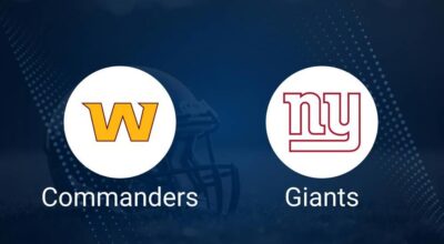 Where to Watch Commanders vs. Giants on TV or Streaming Live - Nov. 3