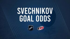 Will Andrei Svechnikov Score a Goal Against the Blue Jackets on November 23?