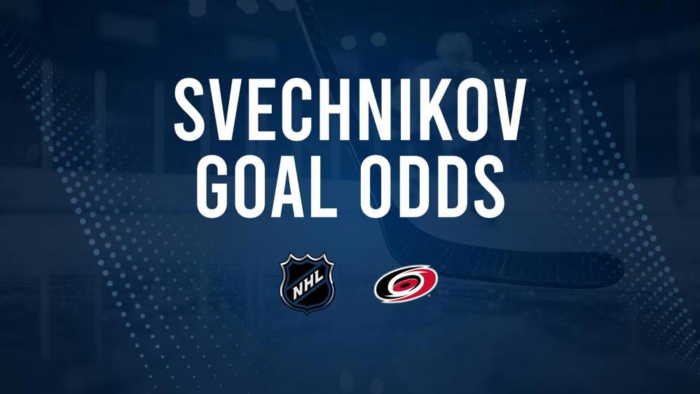 Will Andrei Svechnikov Score a Goal Against the Hockey Club on November 13?