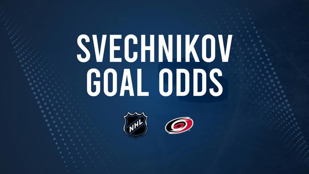 Will Andrei Svechnikov Score a Goal Against the Panthers on November 29?