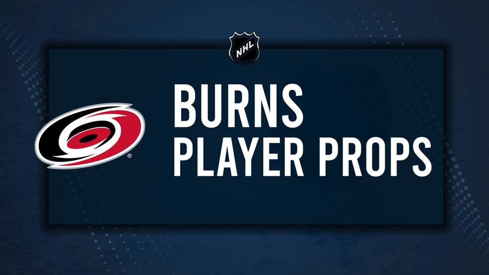 Brent Burns Player Prop Bets for the Hurricanes vs. Senators Game - December 13