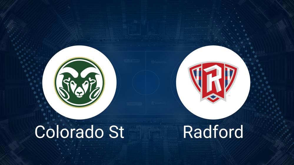 How to Watch Colorado State vs. Radford on TV or Live Stream - December 17