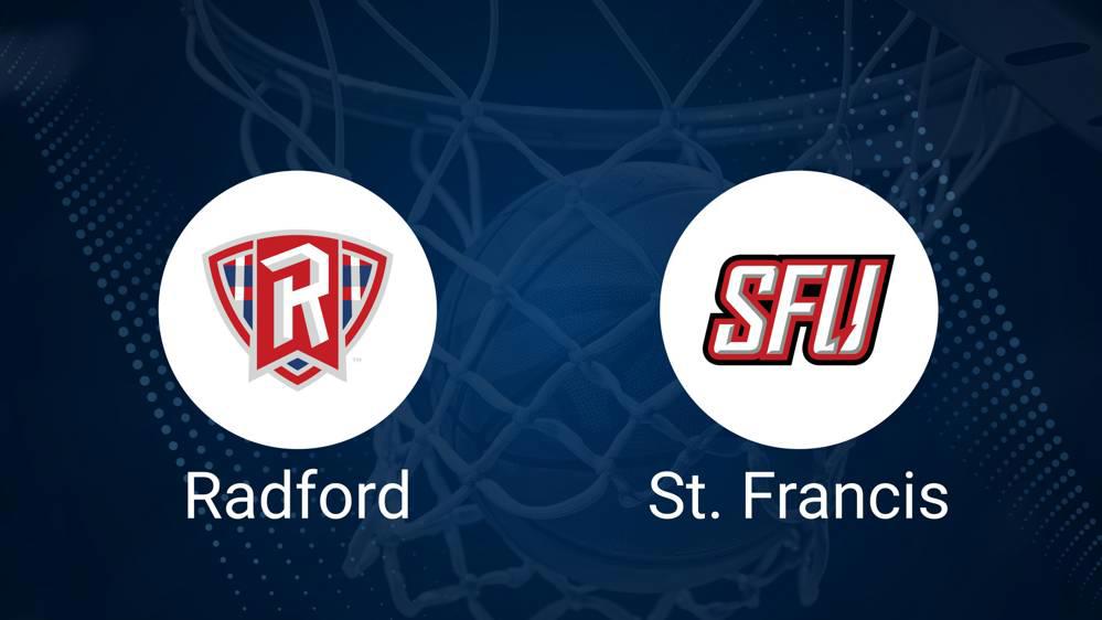 How to Watch Radford vs. Saint Francis (PA) on TV or Live Stream - December 1