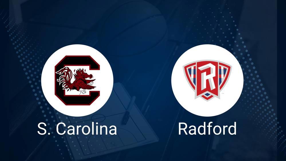 How to Watch South Carolina vs. Radford on TV or Live Stream - December 22