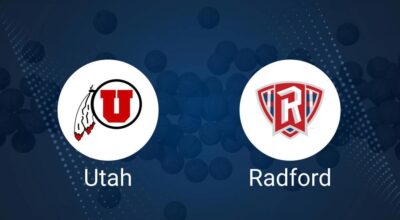 How to Watch Utah vs. Radford on TV or Live Stream - December 14