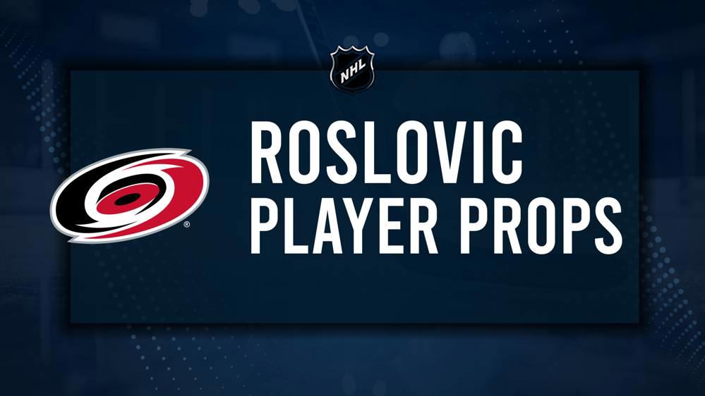 Jack Roslovic Player Prop Bets for the Hurricanes vs. Senators Game - December 13