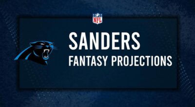 Ja'Tavion Sanders Fantasy Projections: Week 14 vs. the Eagles