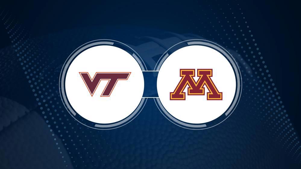 Virginia Tech vs. Minnesota: Odds, spread, and over/under | Duke's Mayo Bowl