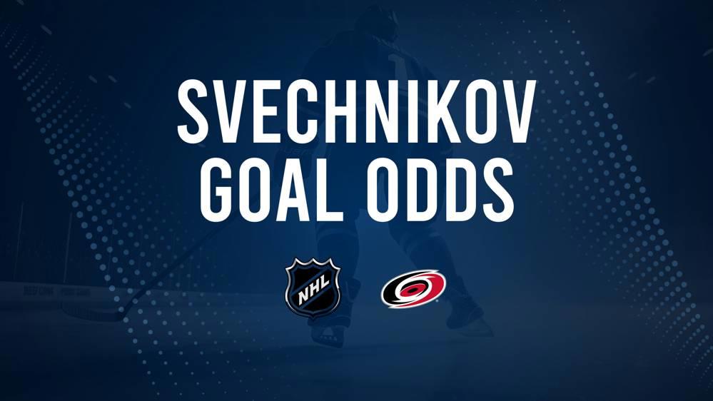 Will Andrei Svechnikov Score a Goal Against the Avalanche on December 5?