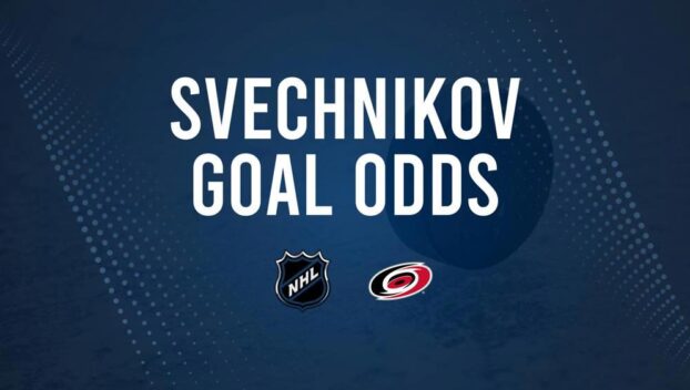 Will Andrei Svechnikov Score a Goal Against the Blue Jackets on December 31?