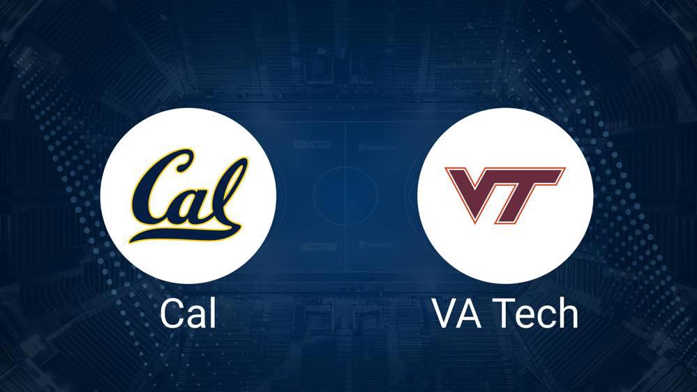 How to Watch Cal vs. Virginia Tech on TV or Live Stream - January 11