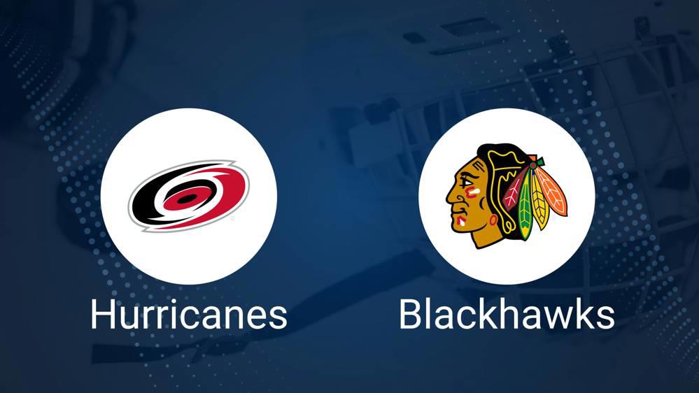 Hurricanes vs. Blackhawks Injury Report Today - January 20