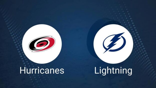 Hurricanes vs. Lightning Injury Report Today - January 7