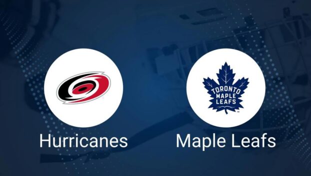 Hurricanes vs. Maple Leafs Injury Report Today - January 9