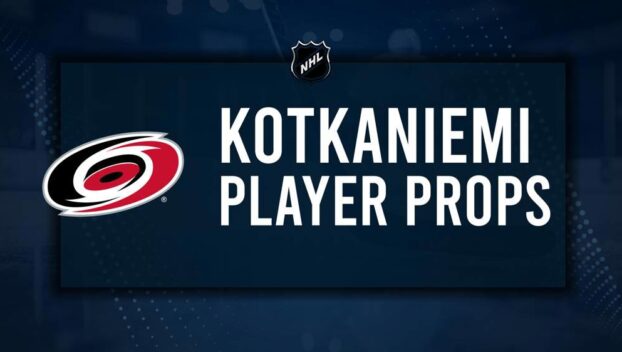 Jesperi Kotkaniemi Player Prop Bets for the Hurricanes vs. Ducks Game - January 12