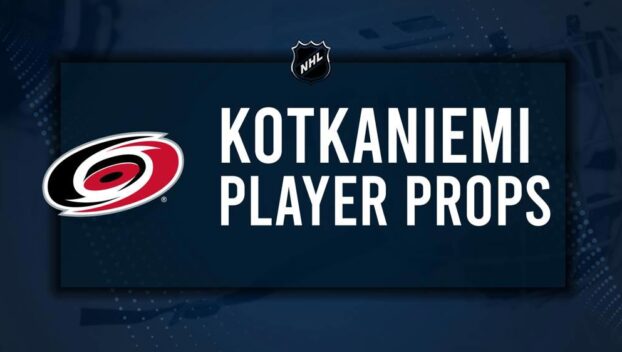 Jesperi Kotkaniemi Player Prop Bets for the Hurricanes vs. Penguins Game - January 5