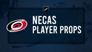 Martin Necas Player Prop Bets for the Hurricanes vs. Panthers Game - January 2