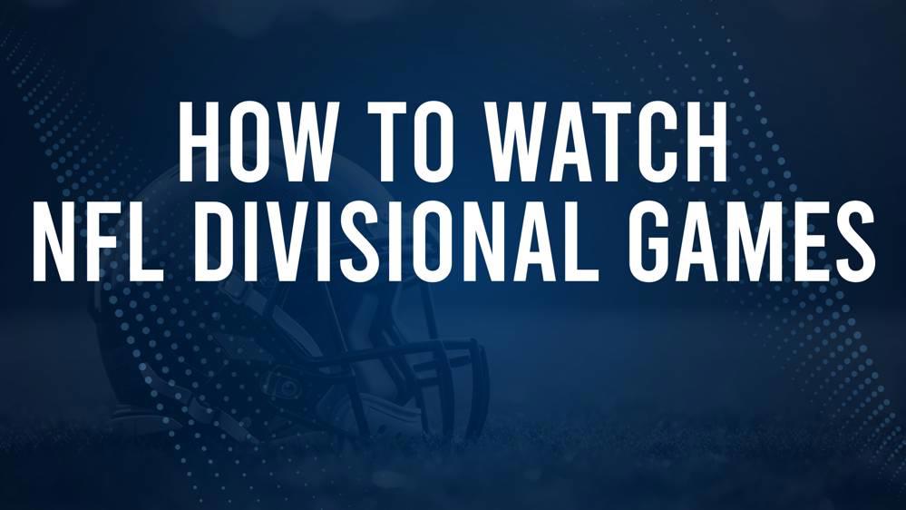 NFL Divisional TV Schedule, Streams, Start Times, Channels The