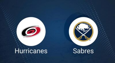 Where to Watch Carolina Hurricanes vs. Buffalo Sabres on TV or Streaming Live - January 15